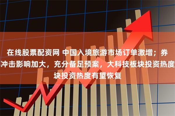 在线股票配资网 中国入境旅游市场订单激增；券商：外部冲击影响加大，充分备足预案，大科技板块投资热度有望恢复